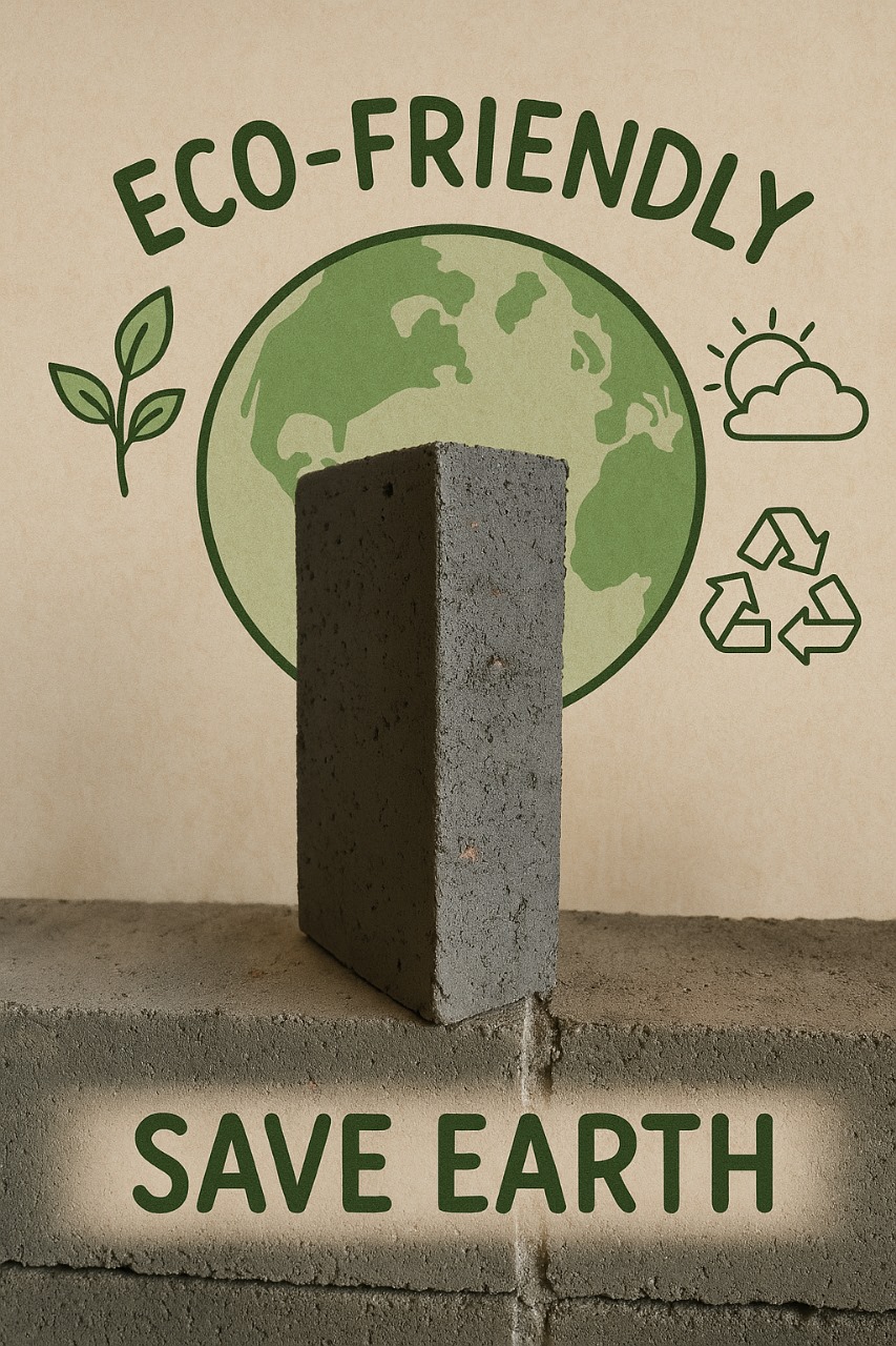 save earth dengan material ramah lingkungan