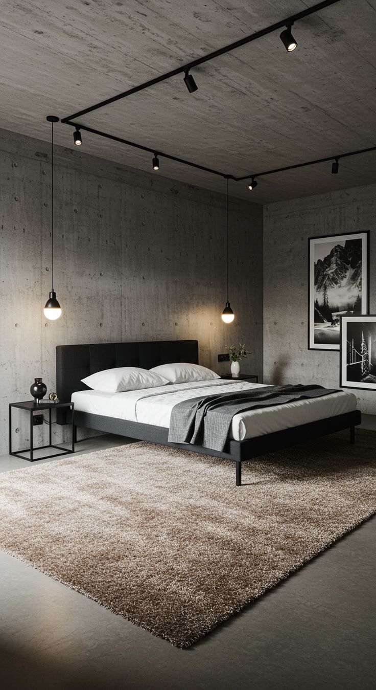 kamar tidur industrial